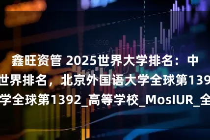 鑫旺资管 2025世界大学排名：中国外国语类大学世界排名，北京外国语大学全球第1392_高等学校_MosIUR_全国