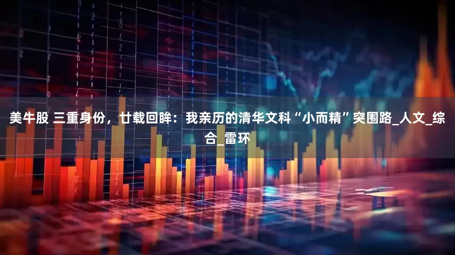 美牛股 三重身份，廿载回眸：我亲历的清华文科“小而精”突围路_人文_综合_雷环